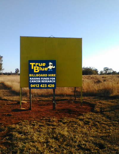 true blue billboard